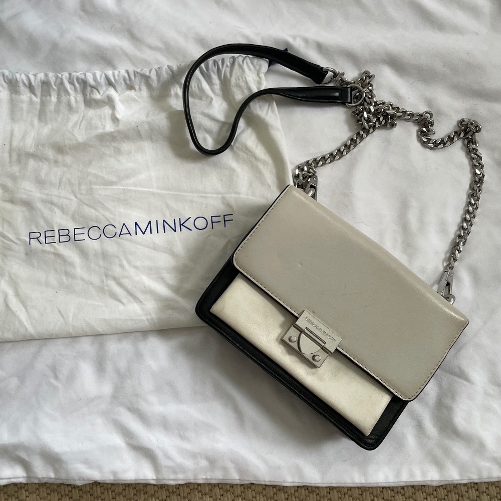 Rebecca Minkoff Christy Small Color Blocking Leather Shoulder Bag